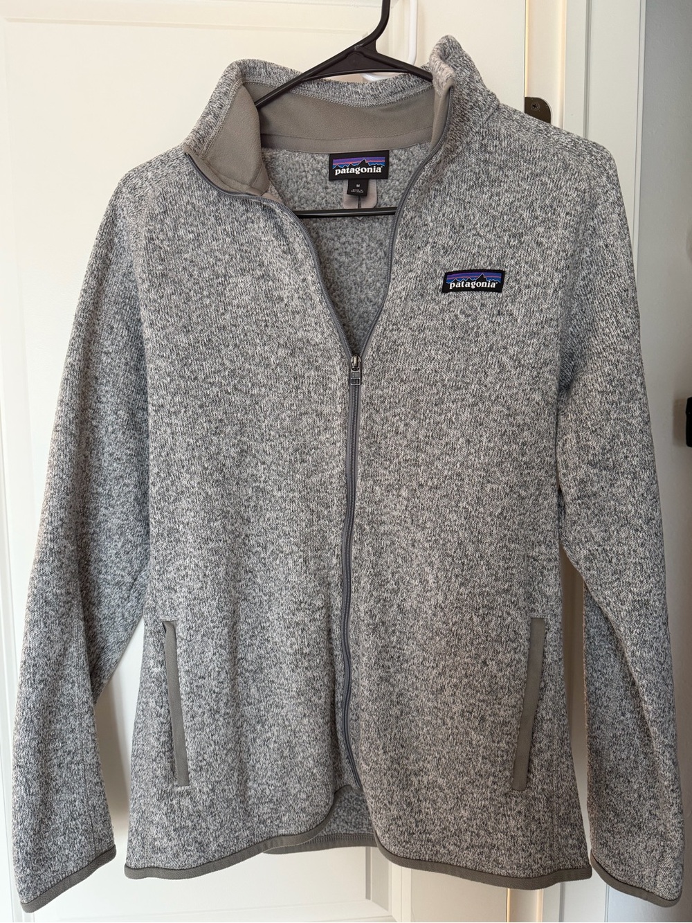 Patagonia Light Gray Better Sweater Jacket